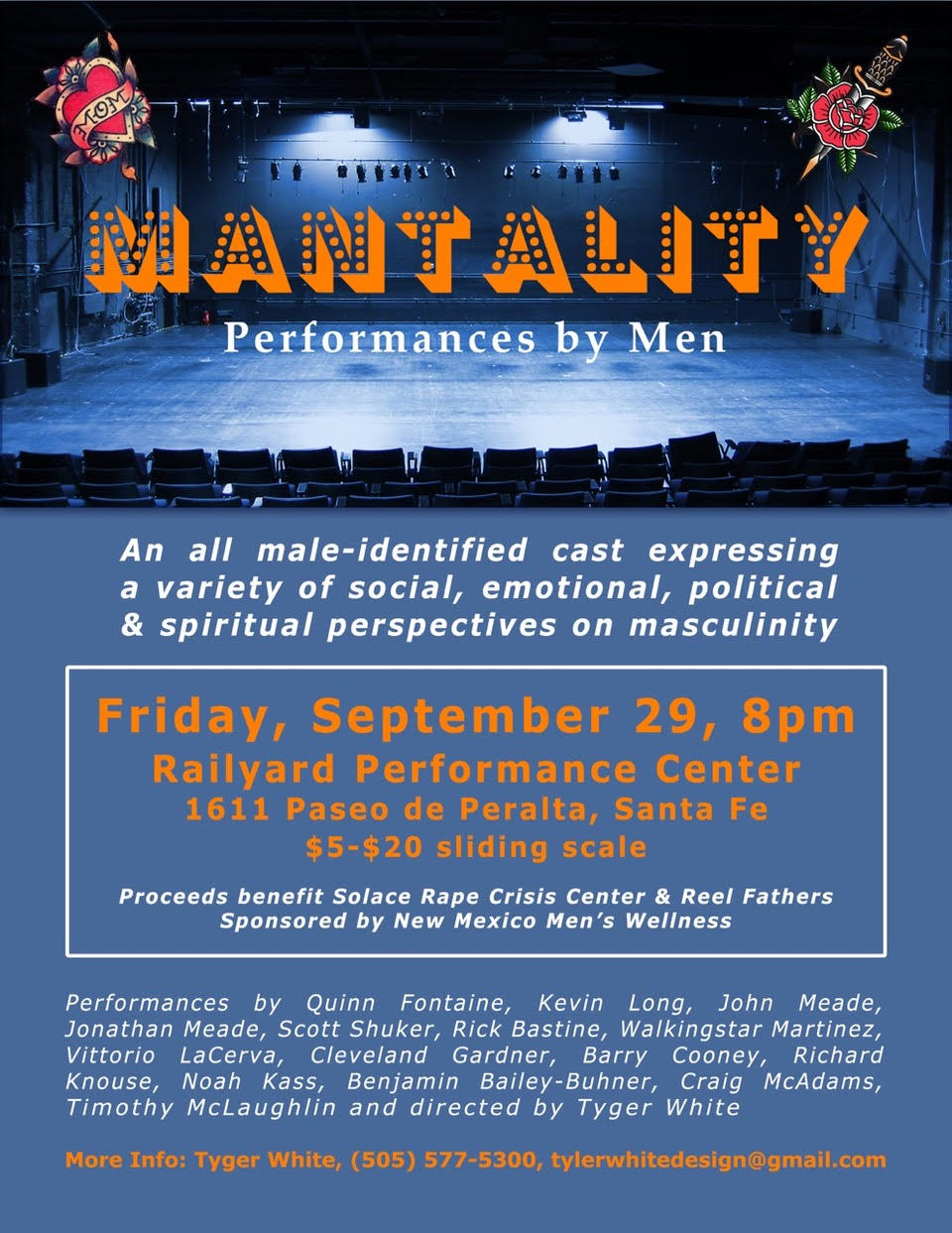 Mantality — Performances by Men